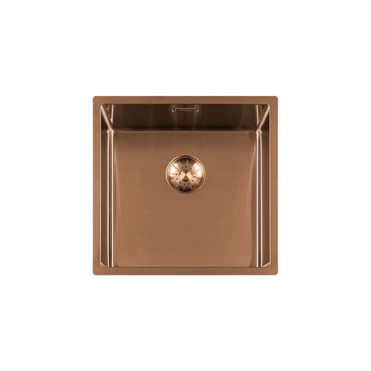 Spoelbak met Kraan Koper