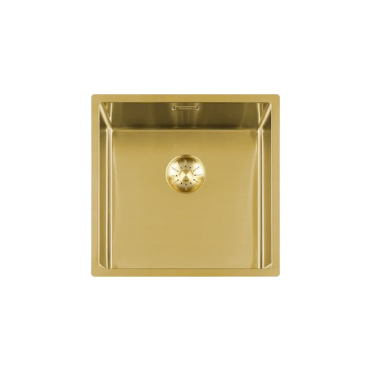 Spoelbak met Kraan Goud