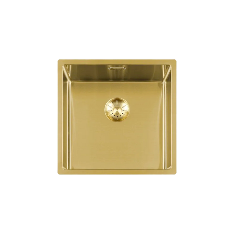 Spoelbak met Kraan Goud