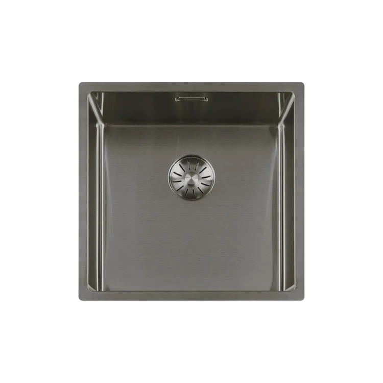 Spoelbak met Kraan Gun Metal