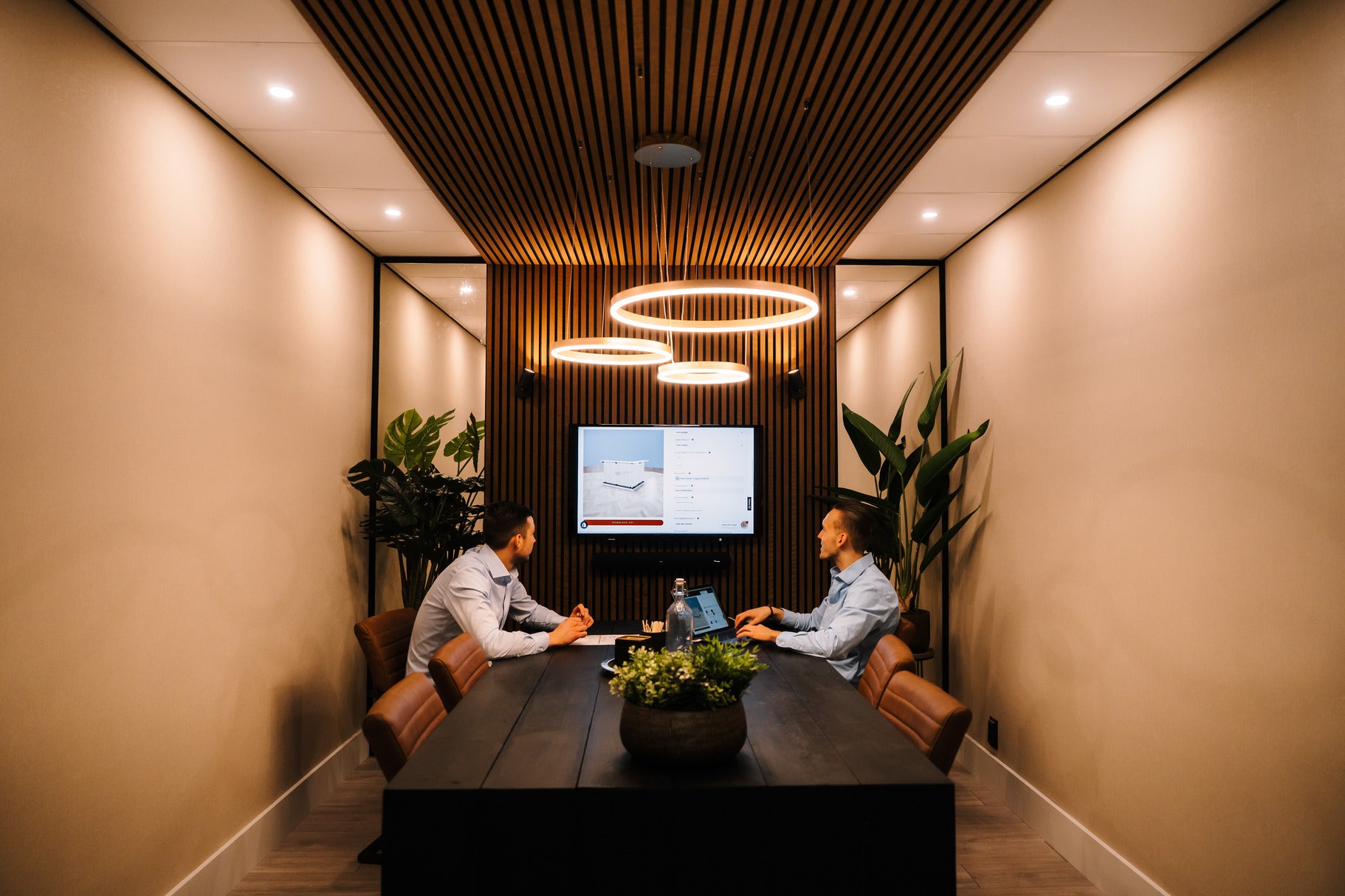 Foto in de vergaderruimte van de Rêveluxe studio 2