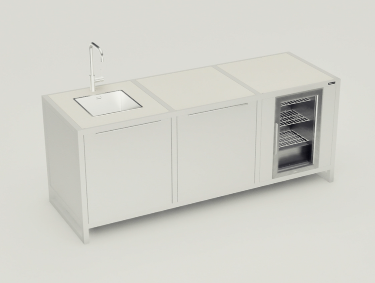 Moderne en Minimalistische Buitenkeuken